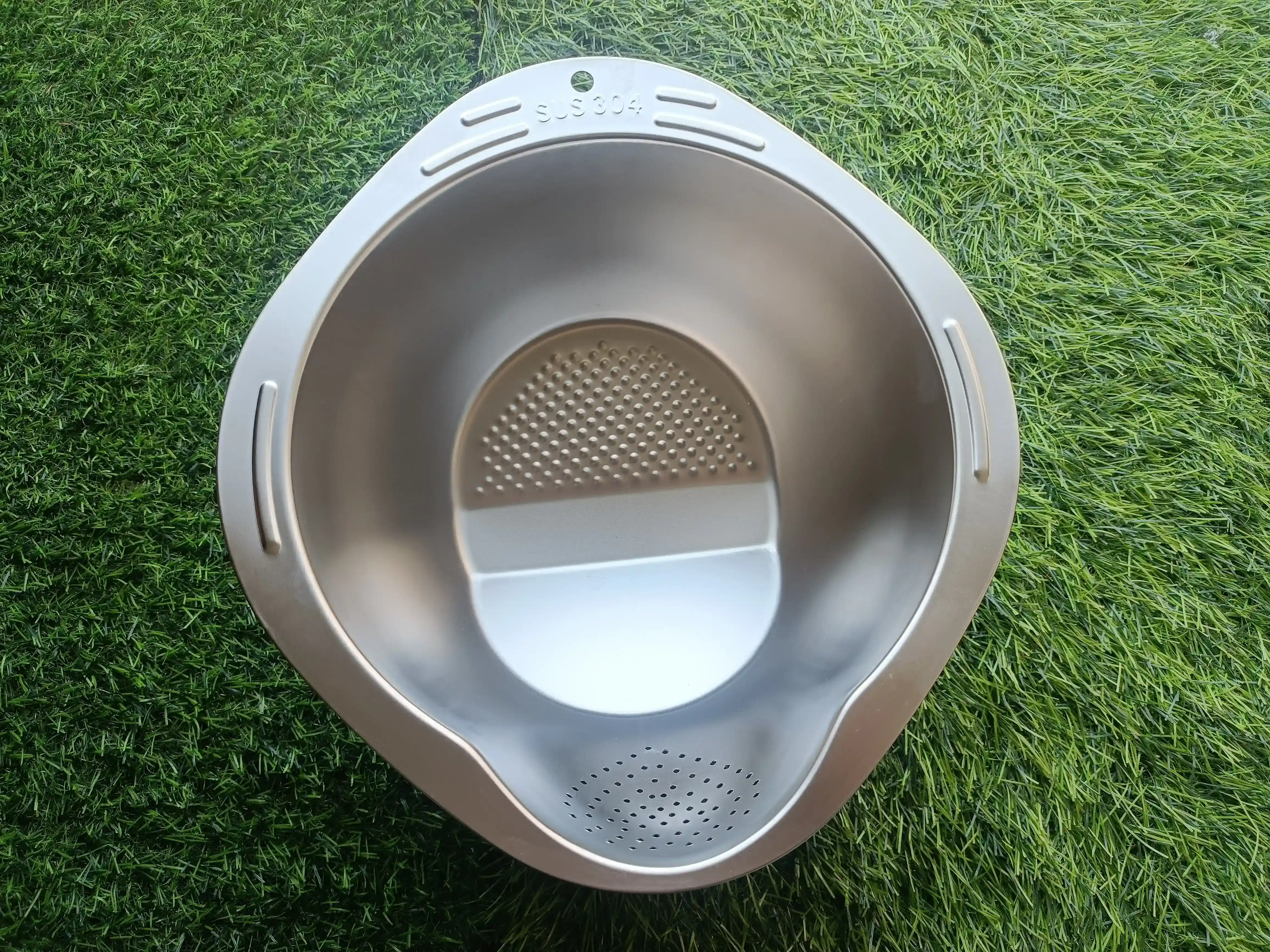 Rice Washing Strainer Bowl